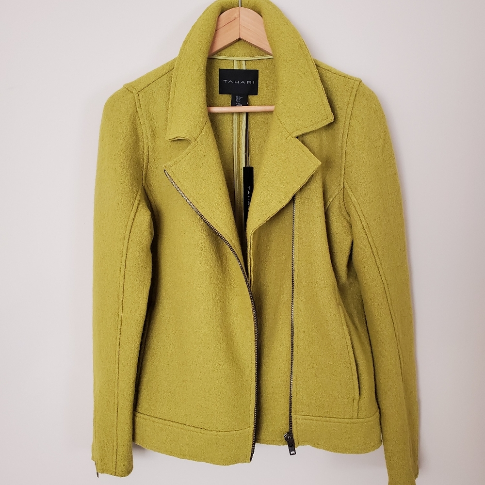 Tahari lightweight wool jacket M